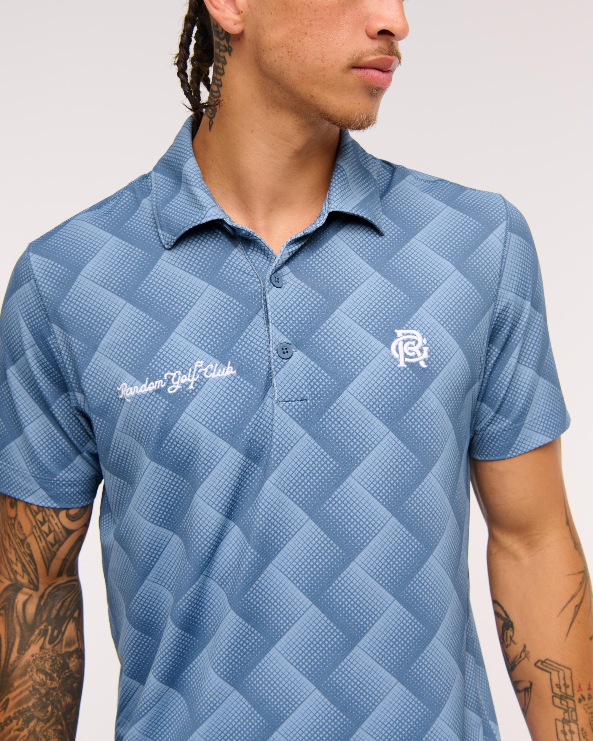 Random Golf Club Performance Polo Product Image