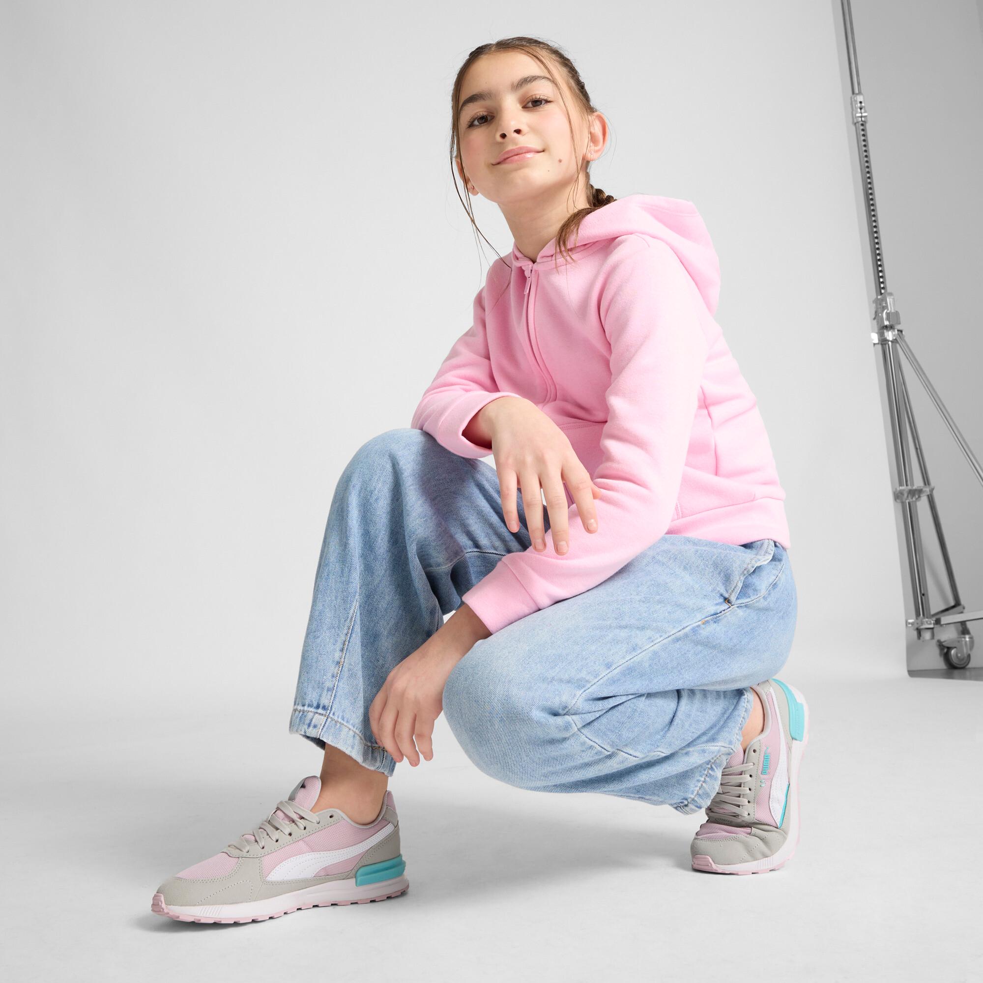 PUMA GRAPHICS Floral Women's T-Shirt in Grey Product Image