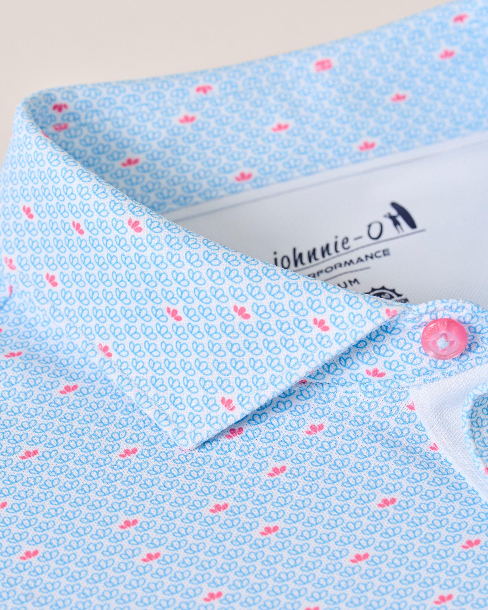 Performance Mesh Polo - Poppy Male Product Image