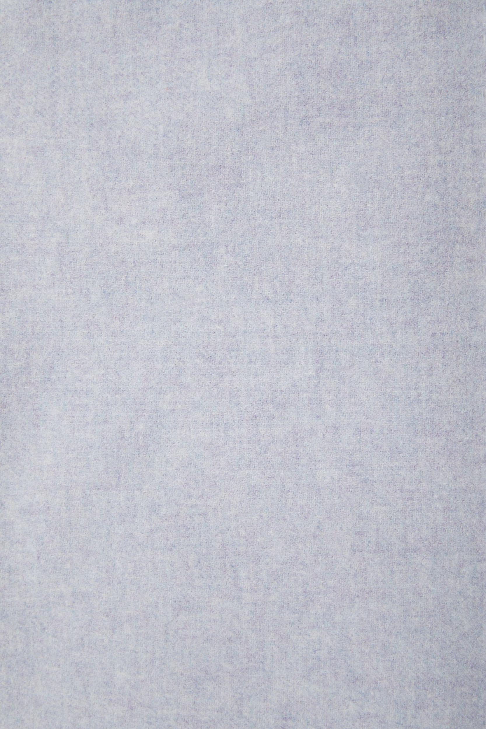 Fringe wool scarf - oversized Product Image