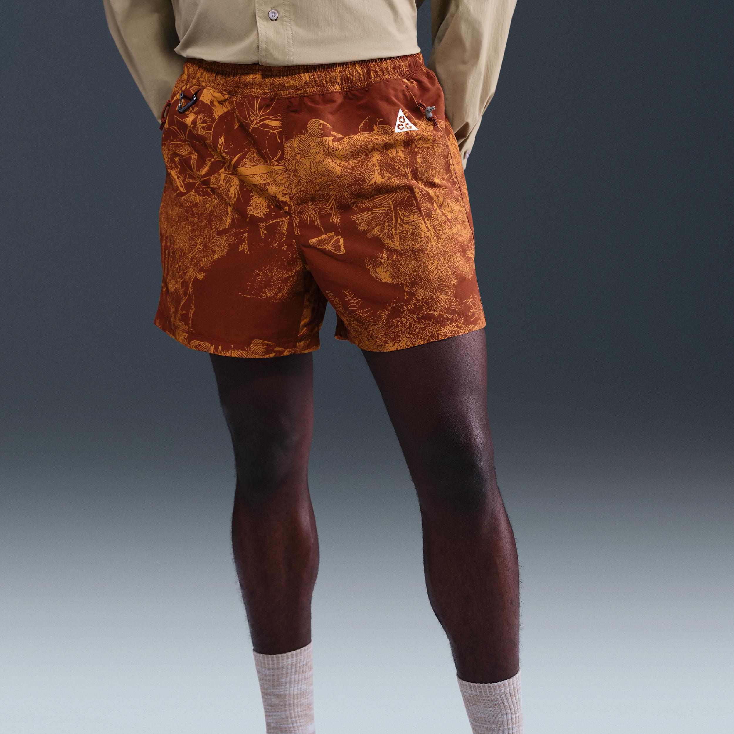 Mens Nike ACG Reservoir Goat Print Shorts | HJ2889-245 Product Image