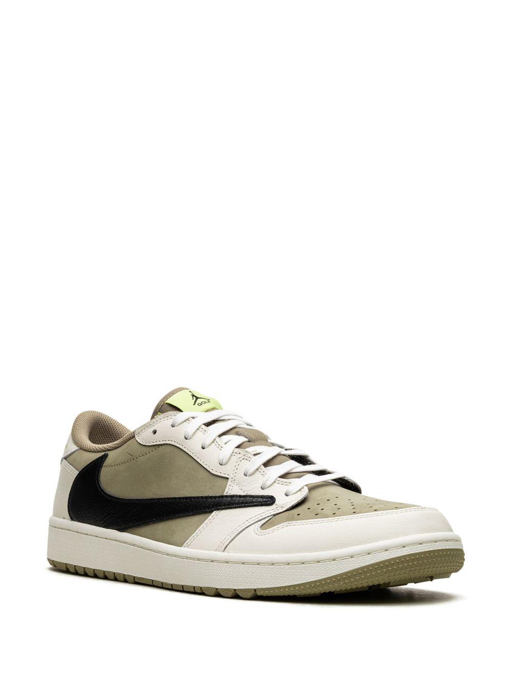 x Travis Scott Air Jordan 1 Low Golf sneakers Product Image