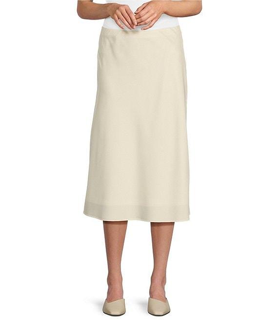 Evolutionary Mid Rise Satin Skirt Product Image
