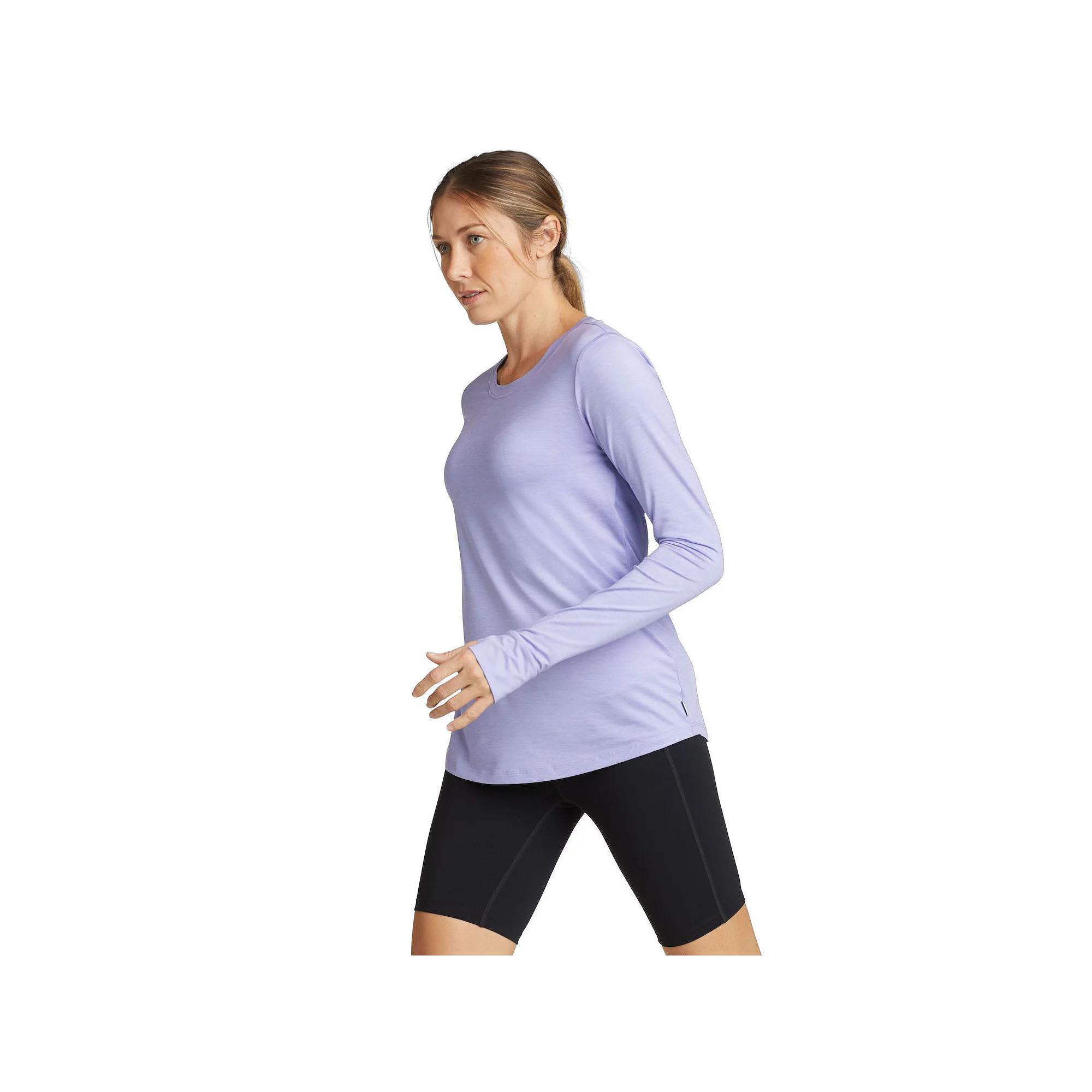 Women's Eddie Bauer Resolution Long Sleeve Tee, Size: Small, Wisteria Product Image