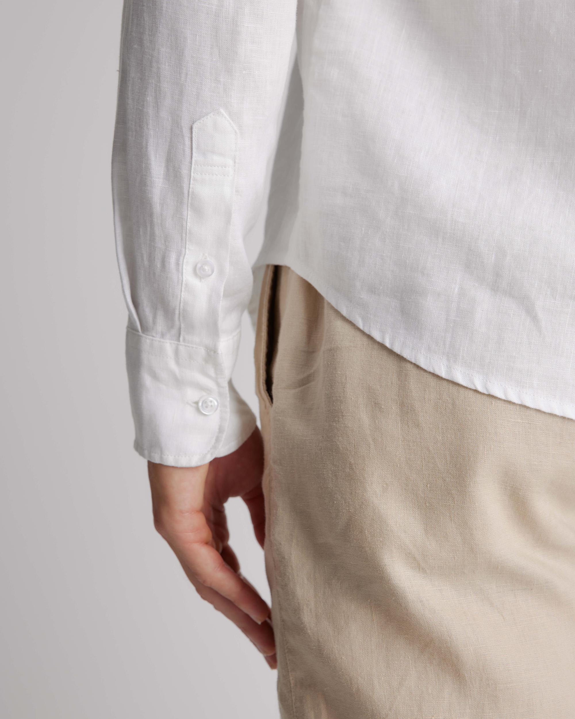 Quince | Men's 100% European Linen Relaxed Long Sleeve Shirt Product Image