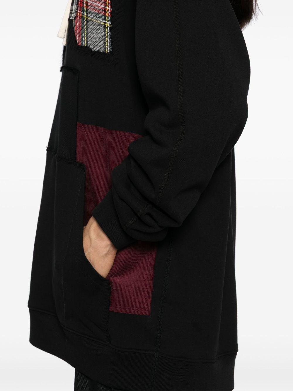 patchwork hoodie Product Image