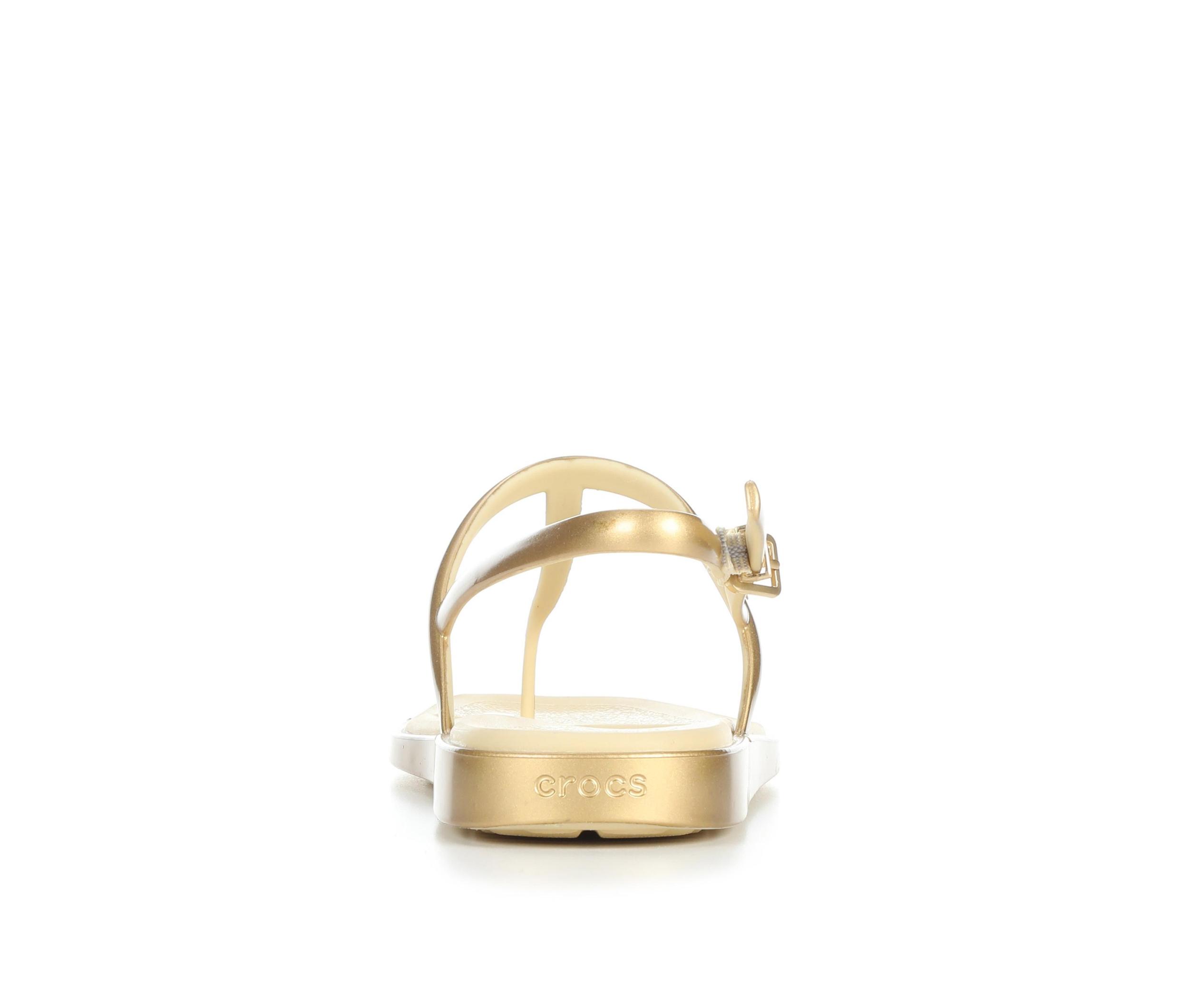 Women's Crocs Miami Thong Flip Metallic Product Image