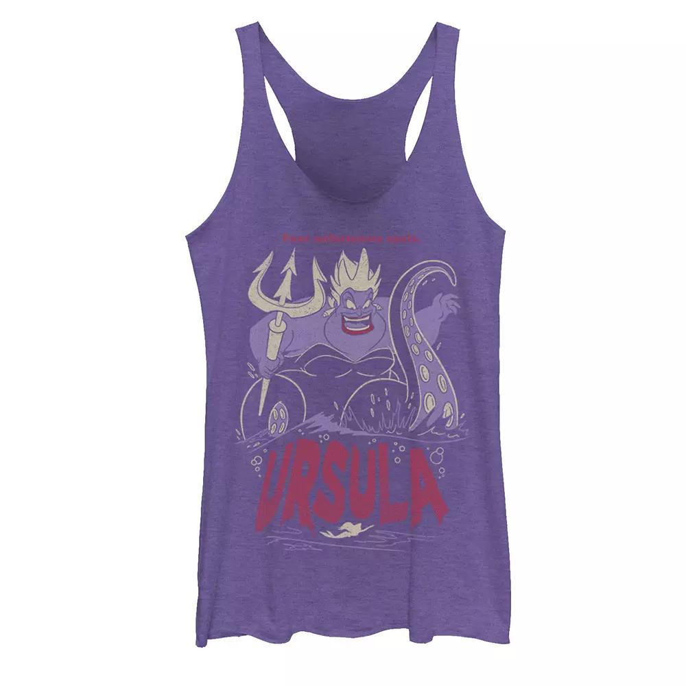 Disney's The Little Mermaid Juniors' Ursula Graphic Tank Top, Girl's,  Product Image