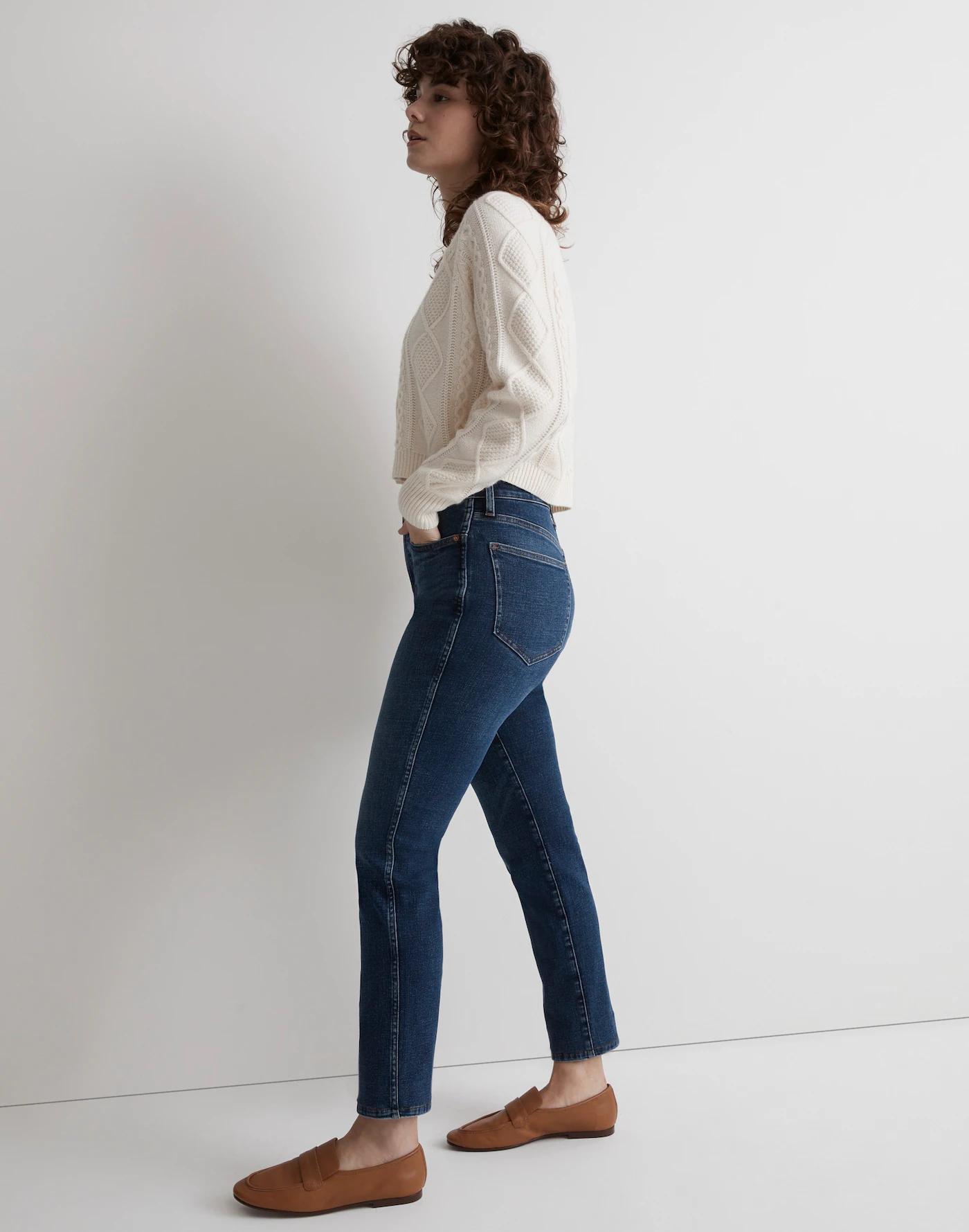 Curvy Stovepipe Jeans Product Image
