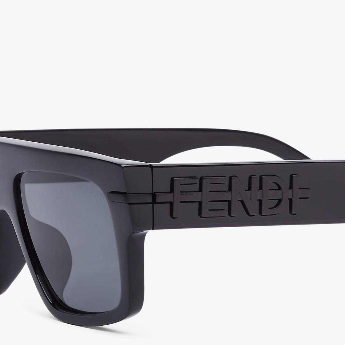 FendigraphyBlack acetate sunglasses Product Image