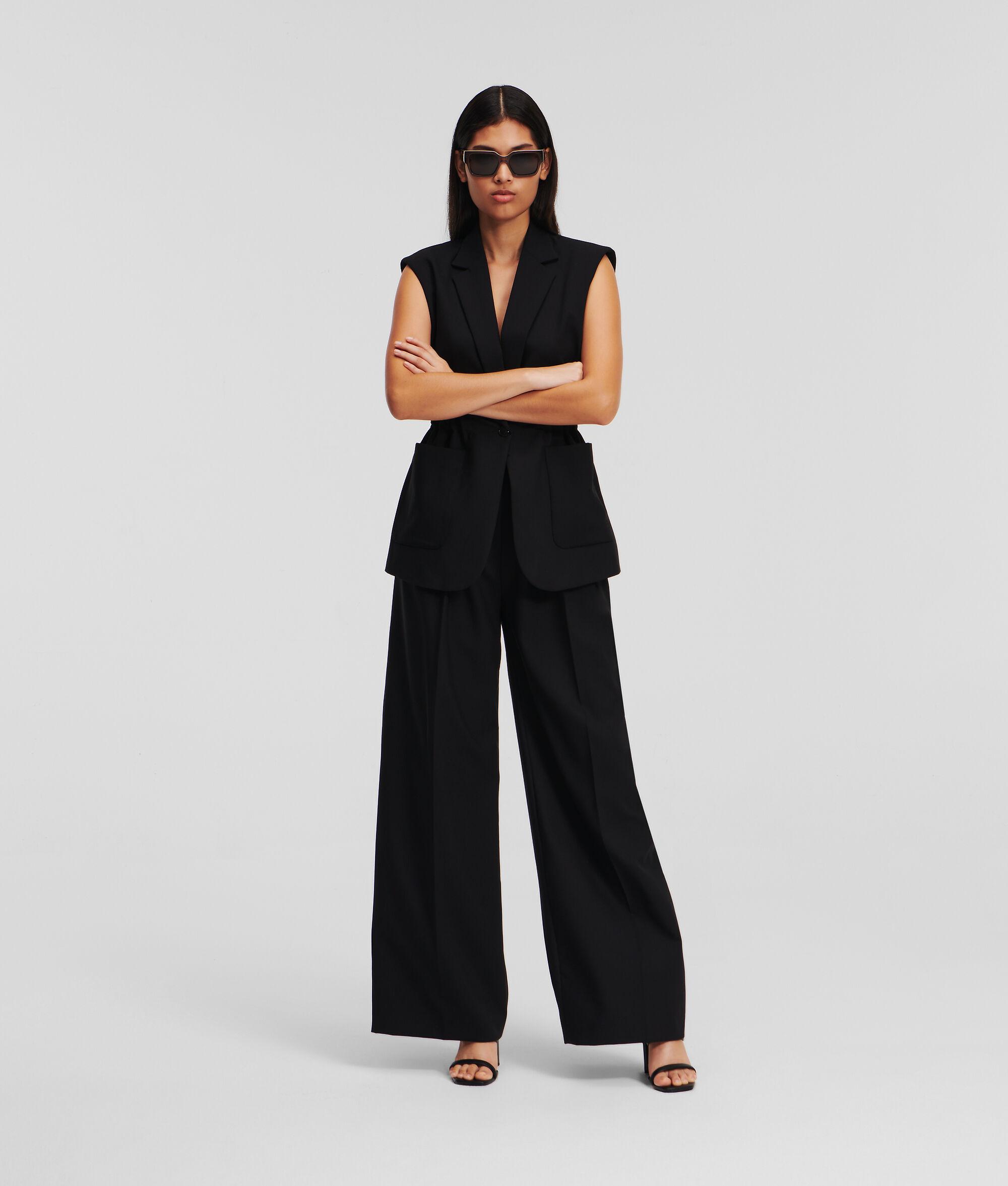 TAILORED WIDE-LEG PANTS Product Image