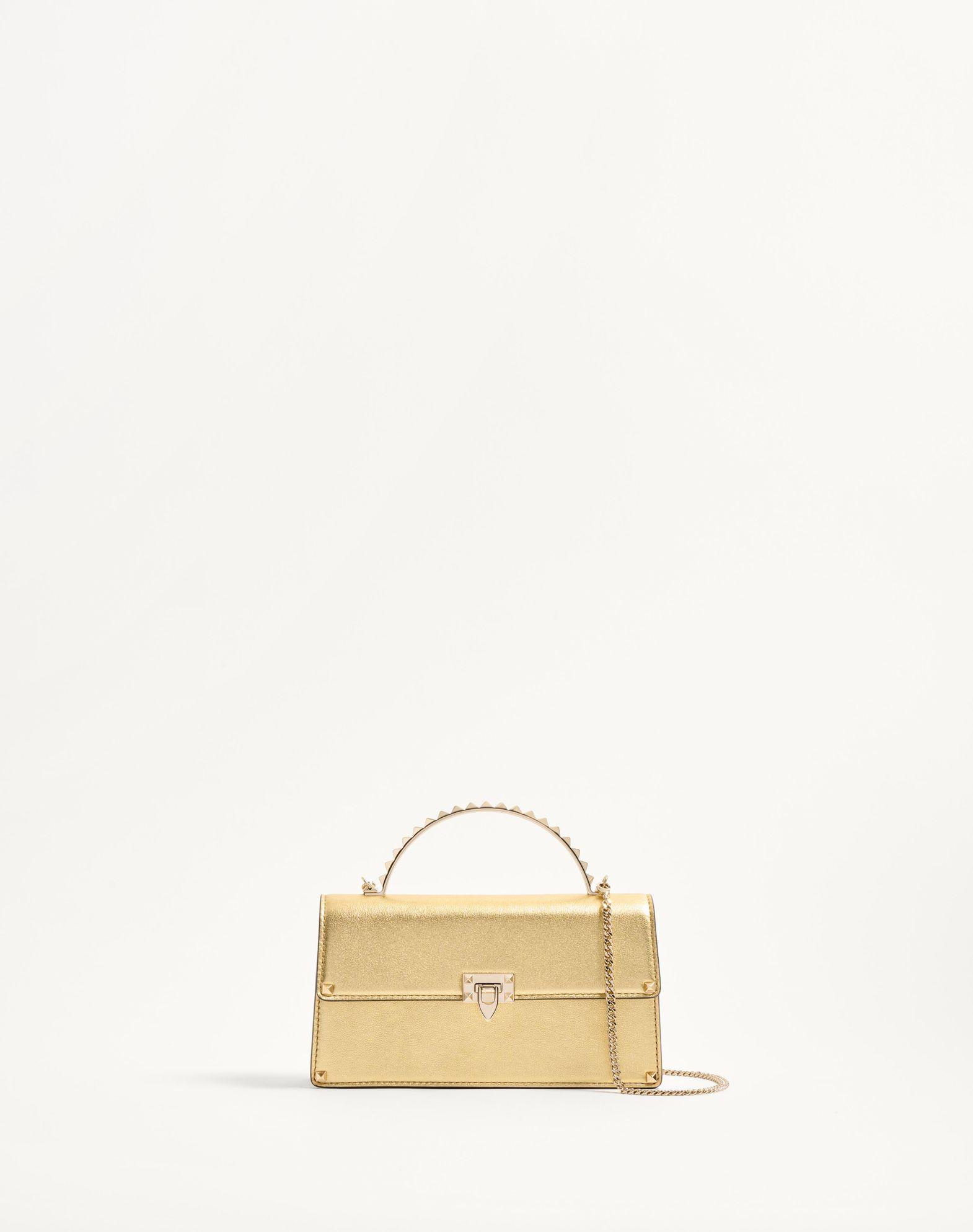 Rockstud Mini Laminated Calfskin Handbag Product Image