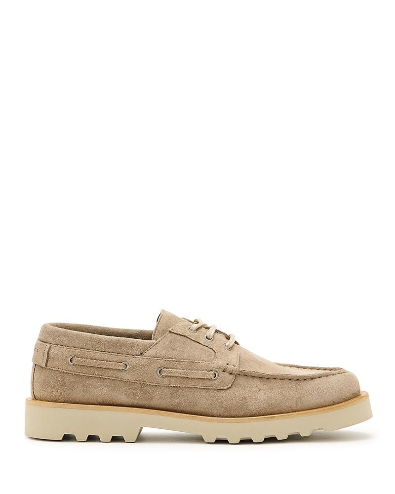 Allsaints Mens Skiff Leather Boat Shoes Product Image