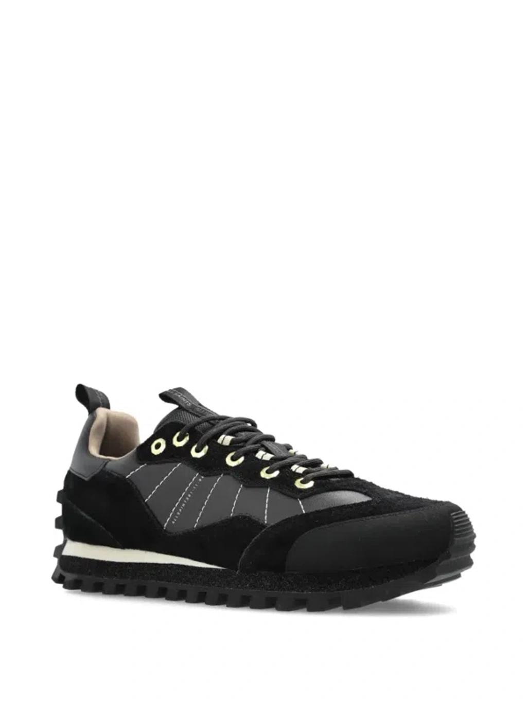ALLSAINTS Nevis Cleated Sneaker In Black Product Image