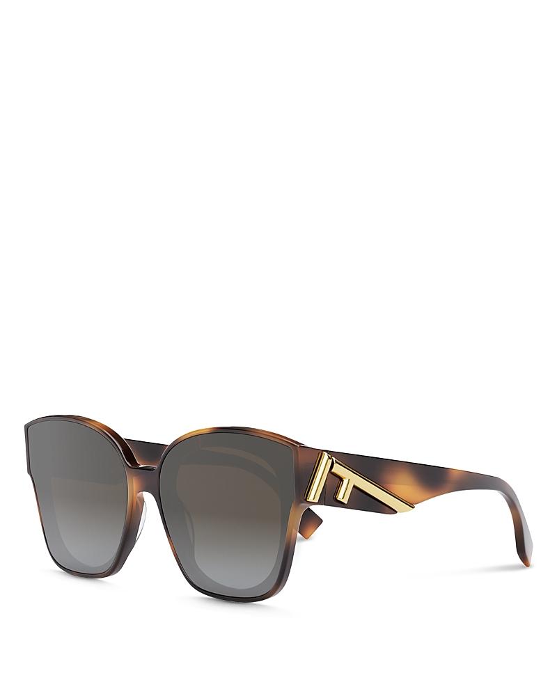 Fendi Fendi First Square Sunglasses, 63mm Product Image