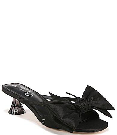 Circus NY by Sam Edelman Natalina Fabric Butterfly Bow Kitten Heel Sandals Product Image