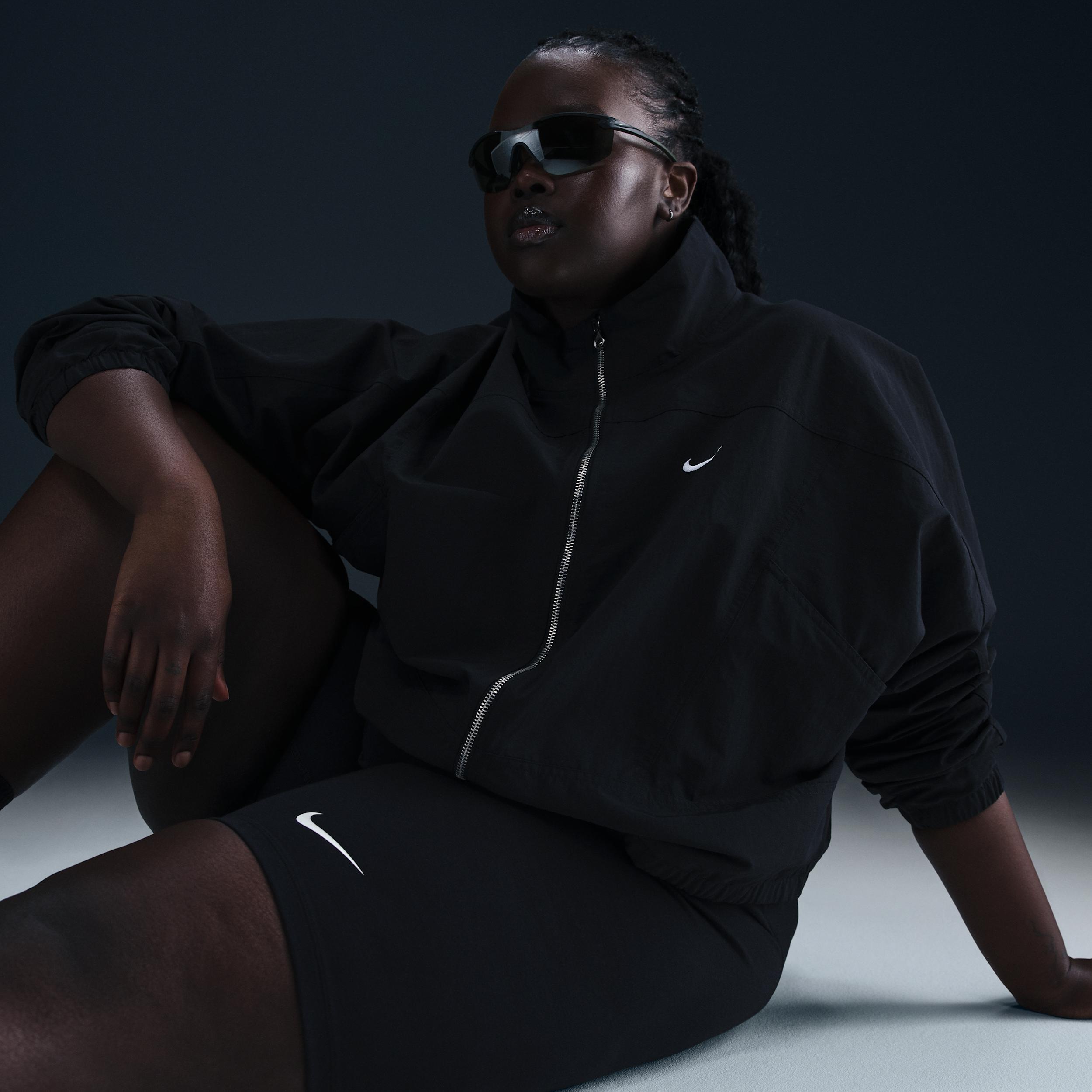 Womens Nike Sportswear Everything Wovens Oversized Repel UV Protection Jacket (Plus Size) | HJ1001-010 Product Image