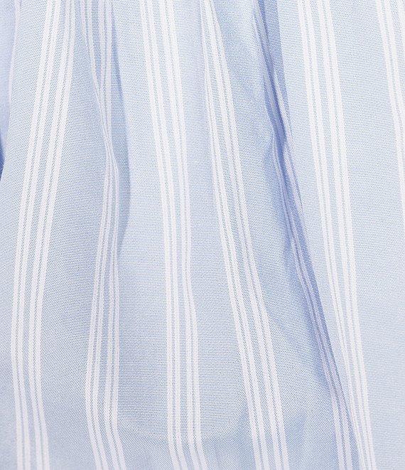 GB Striped Poplin Bubble Coordinating Mini Skirt Product Image