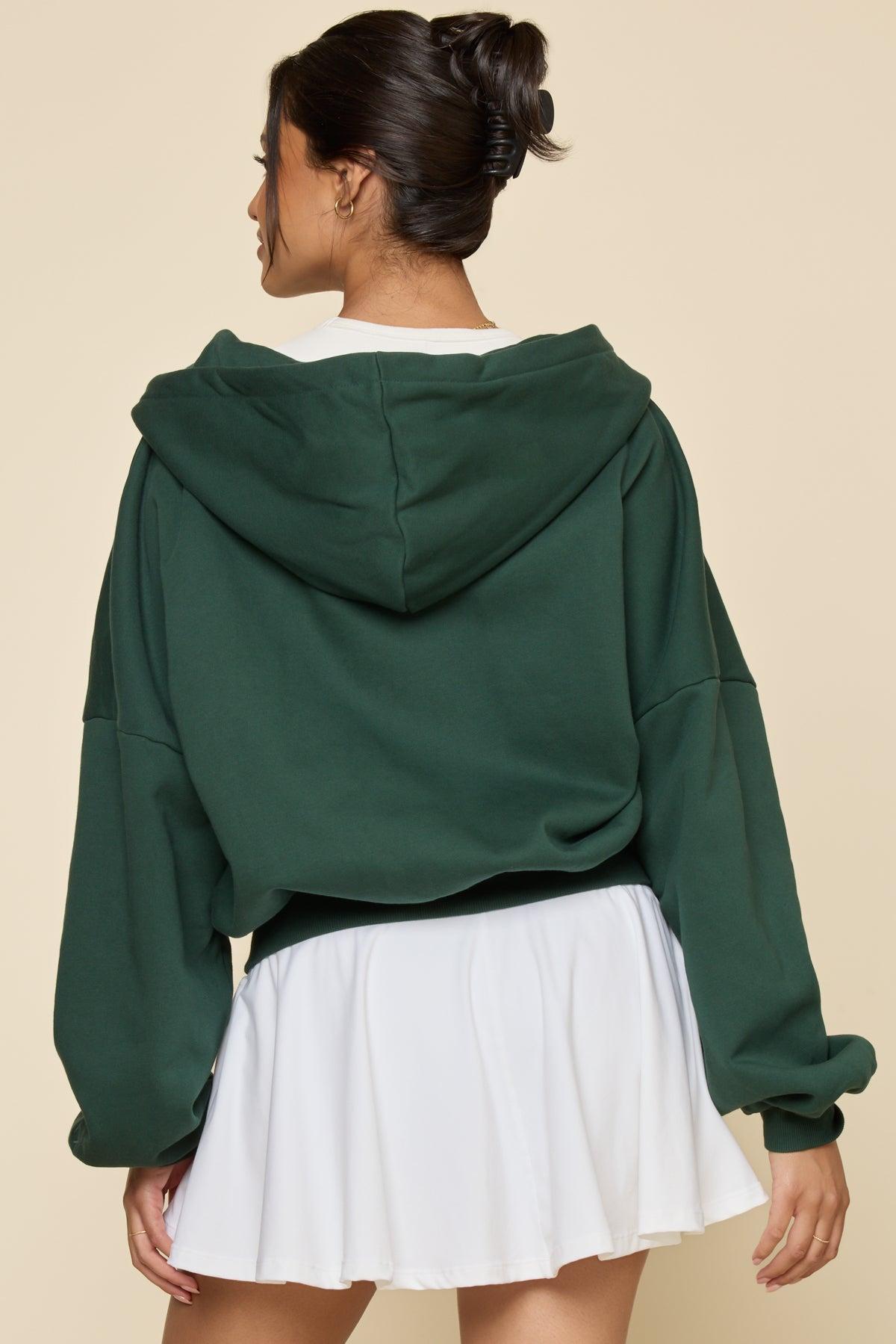 Zip Cloud Hoodie - Heather Grey Product Image