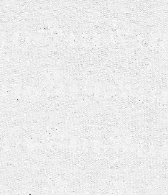 Allison Daley Plus Size Short Sleeve Keyhole Neck Knit Top Product Image