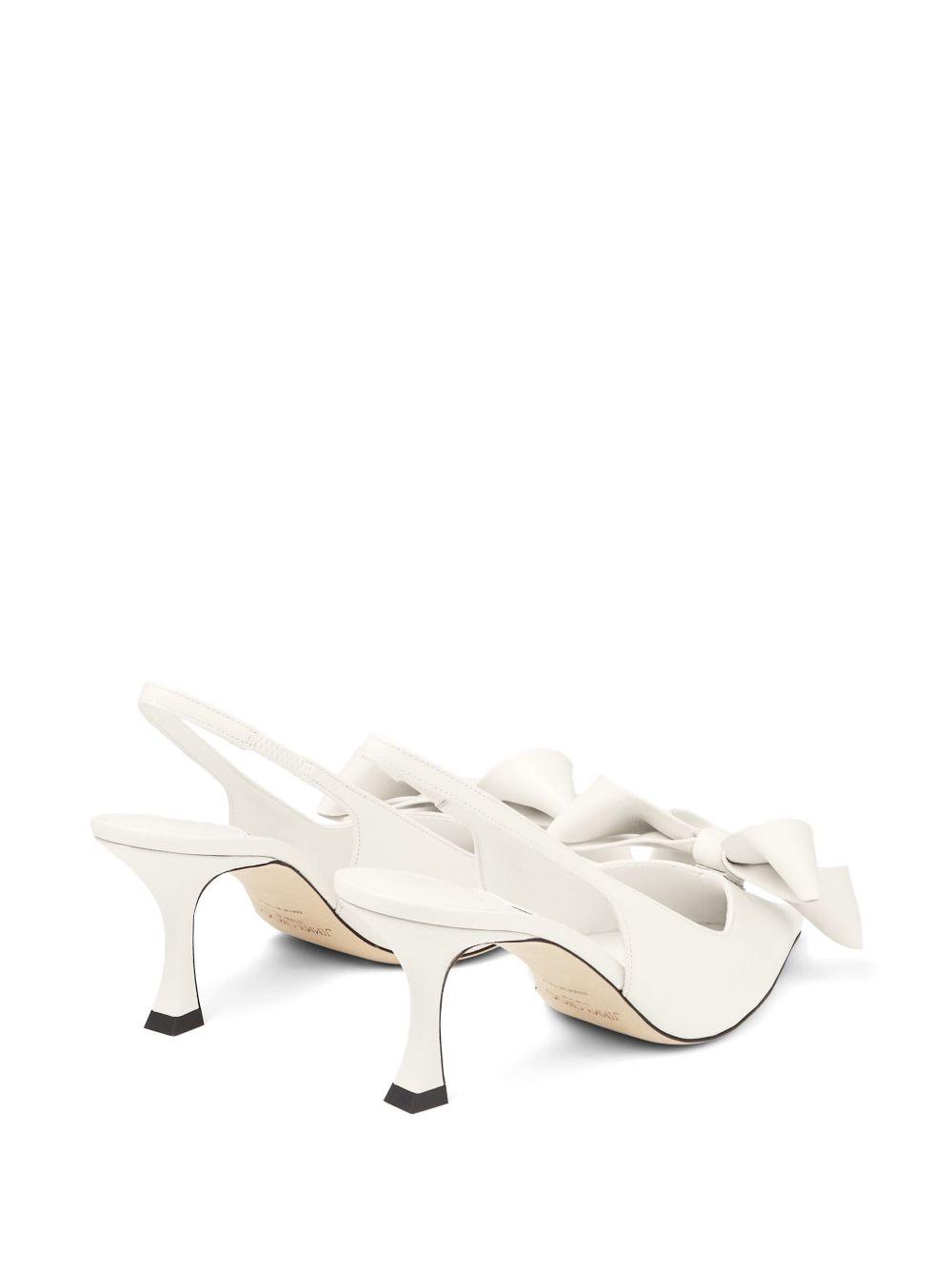 oversize-bow slingback pumps Product Image
