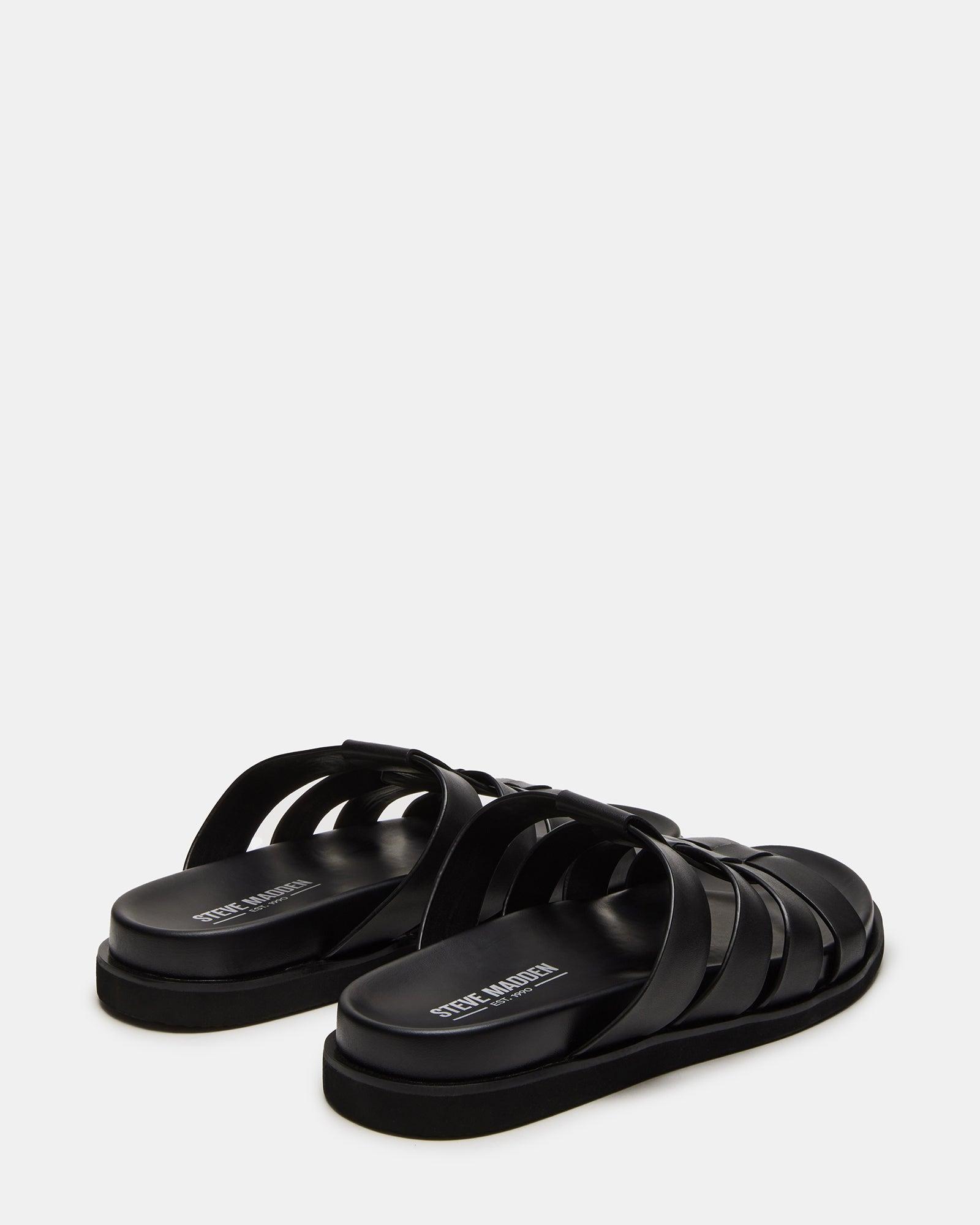 MARVYN BLACK LEATHER Male Product Image