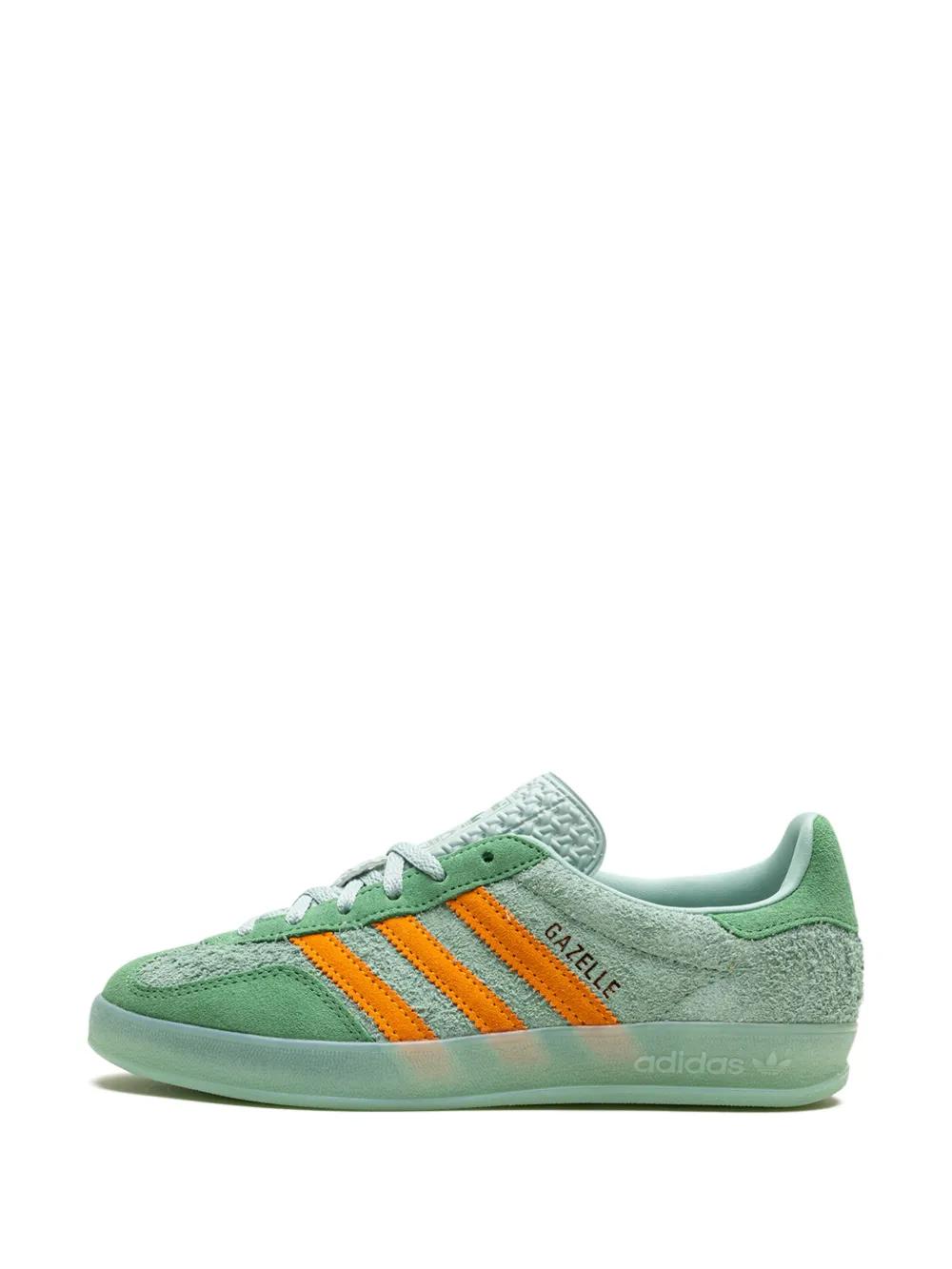 Gazelle Indoor "Hazy Green/Crew Yellow" sneakers Product Image