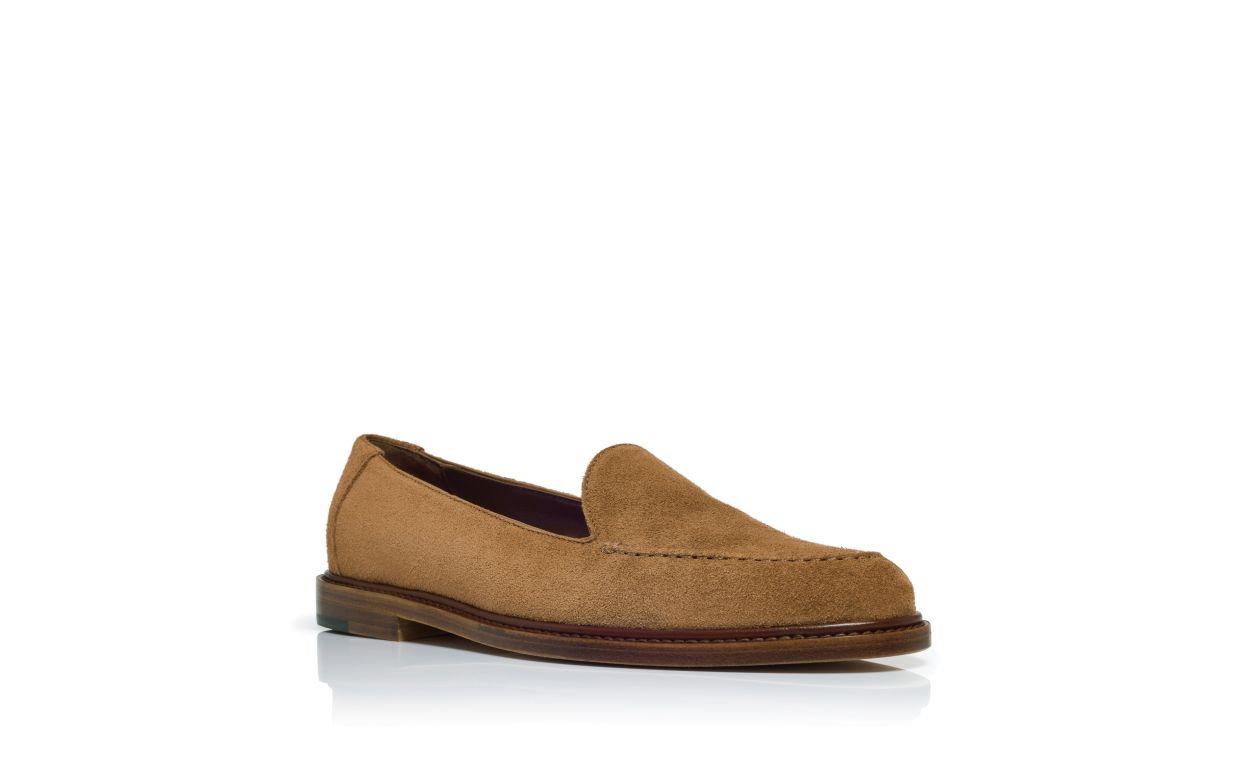 MAXY Brown Calf Suede Loafers Product Image