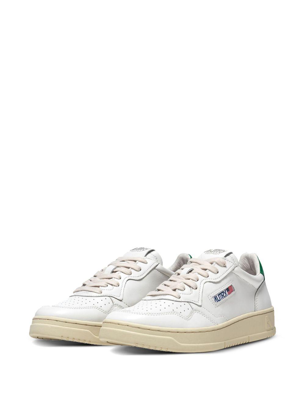 Medalist Low "White/Green" sneakers Product Image