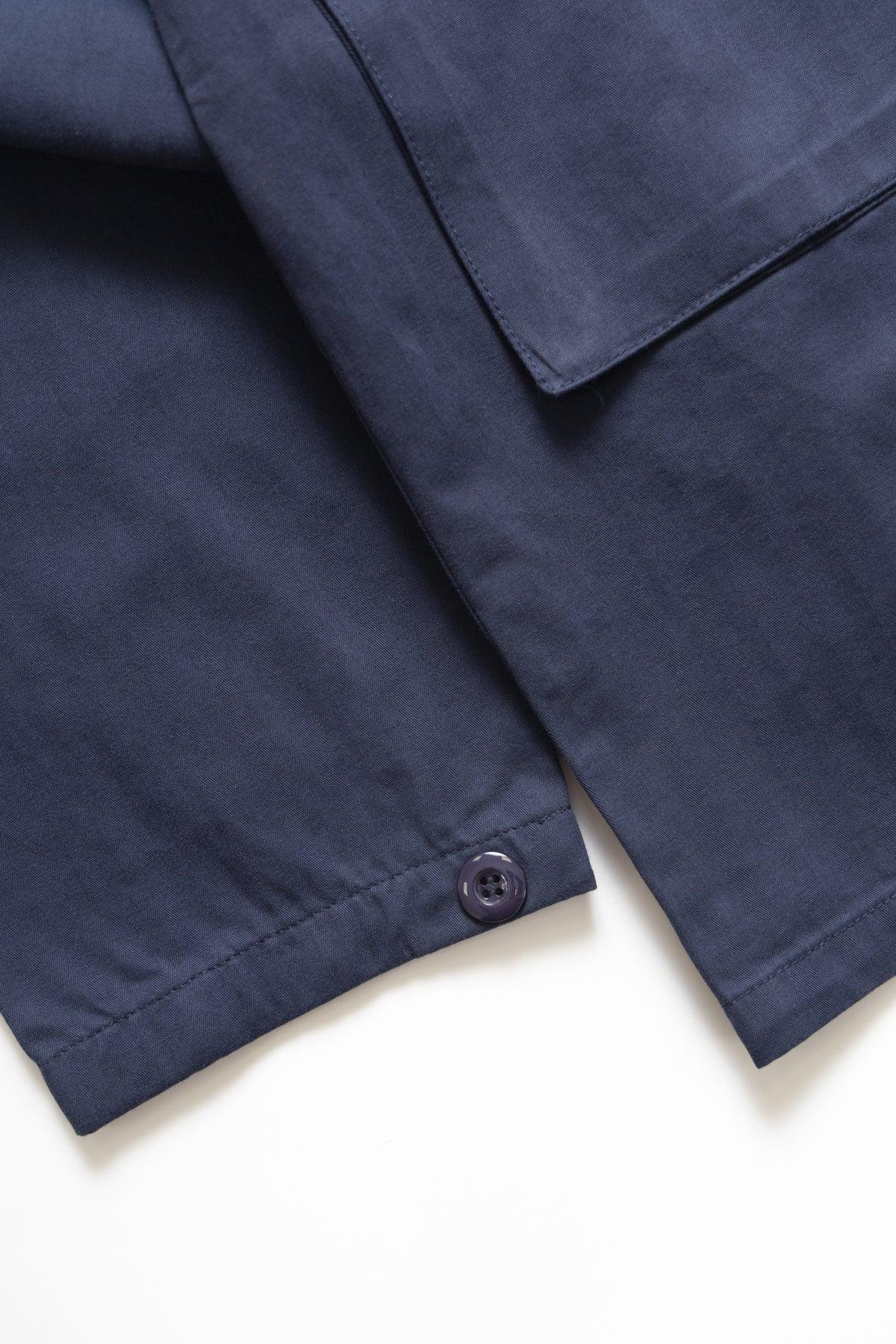 Okonkwo MFG - Cuban HBT Overshirt - Navy Product Image
