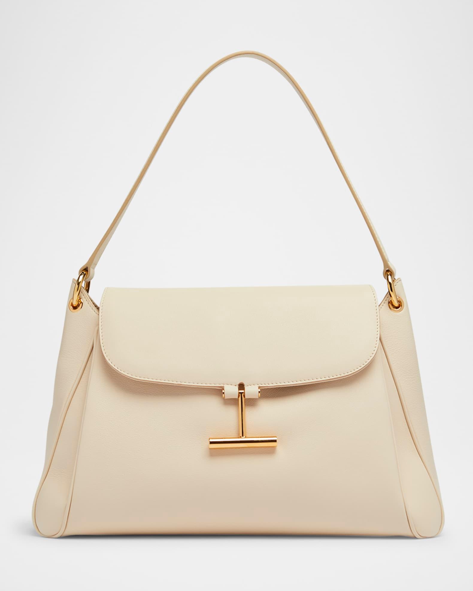 Tara Small Shoulder Bag in Grain Leather  Product Image