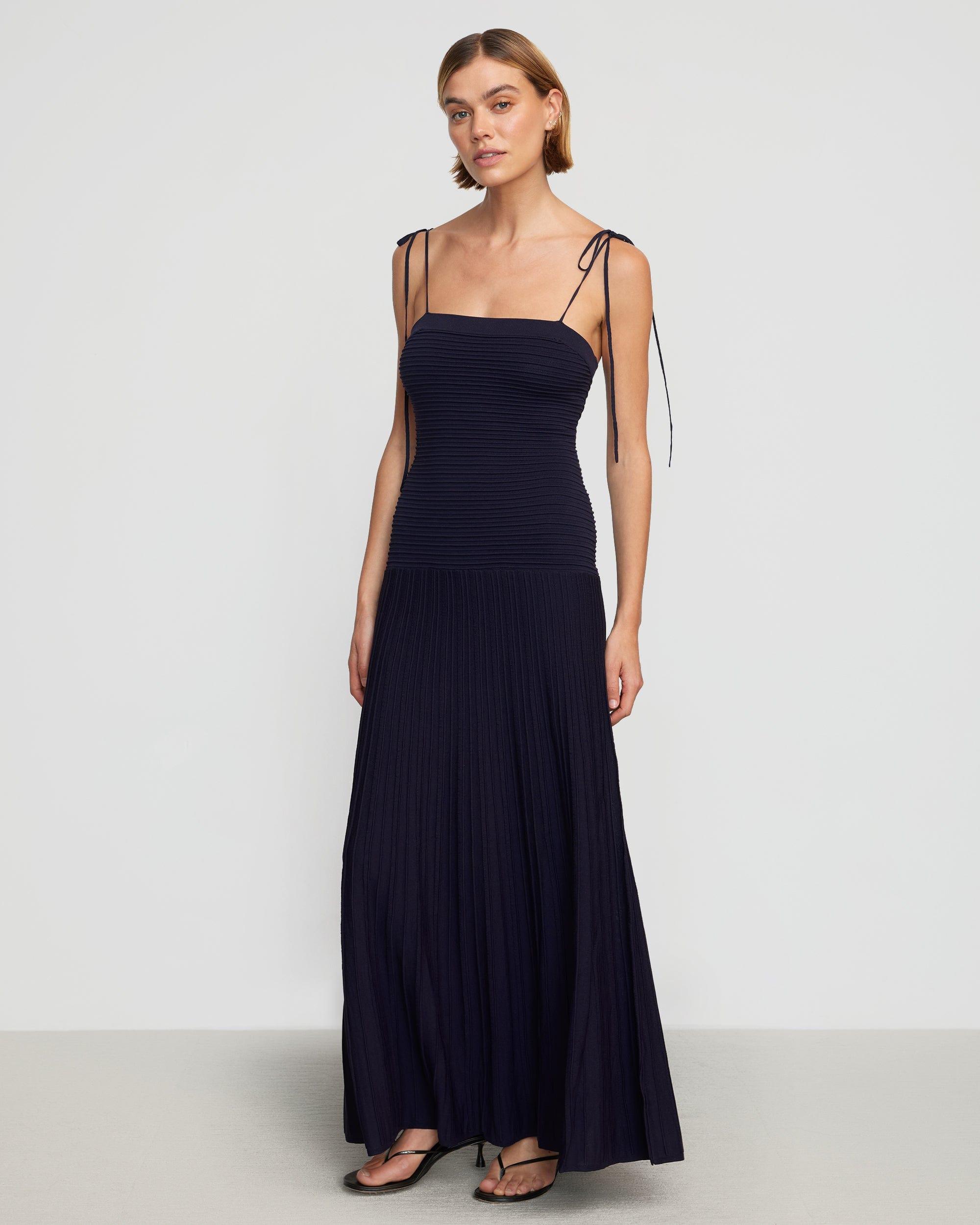Chan Ottoman-Knit Dress Product Image