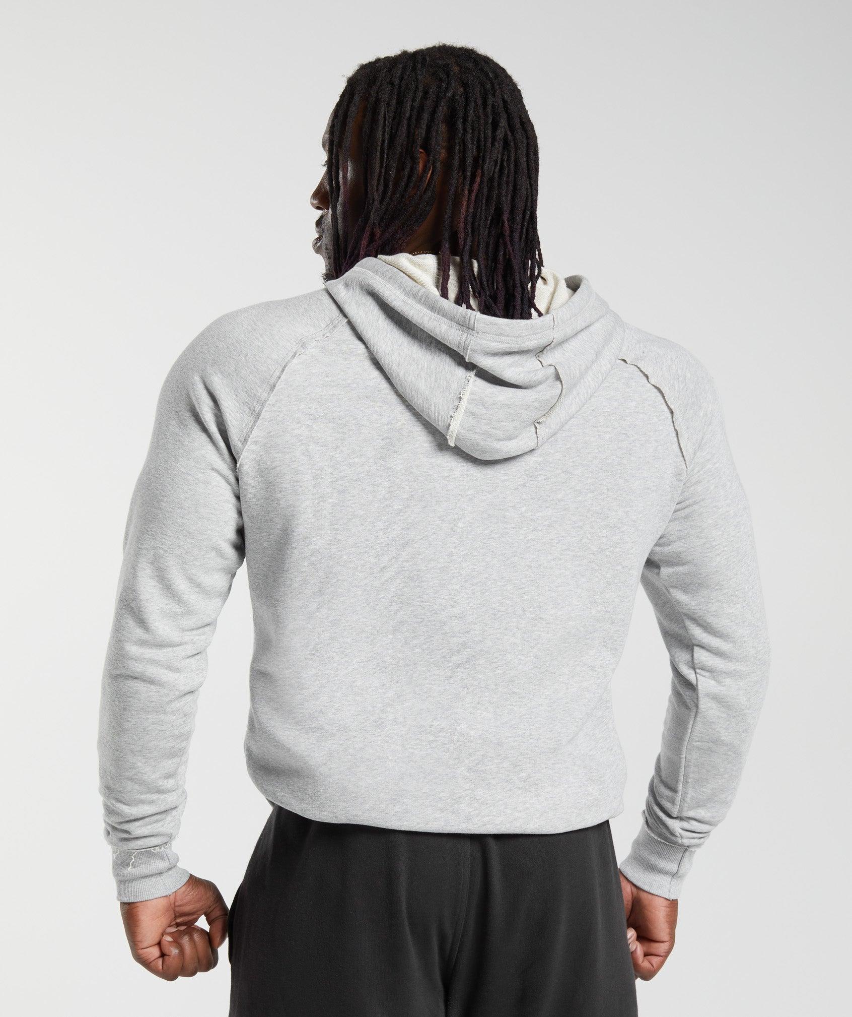 Gymshark Legacy Hoodie - Light Grey Marl Male Product Image