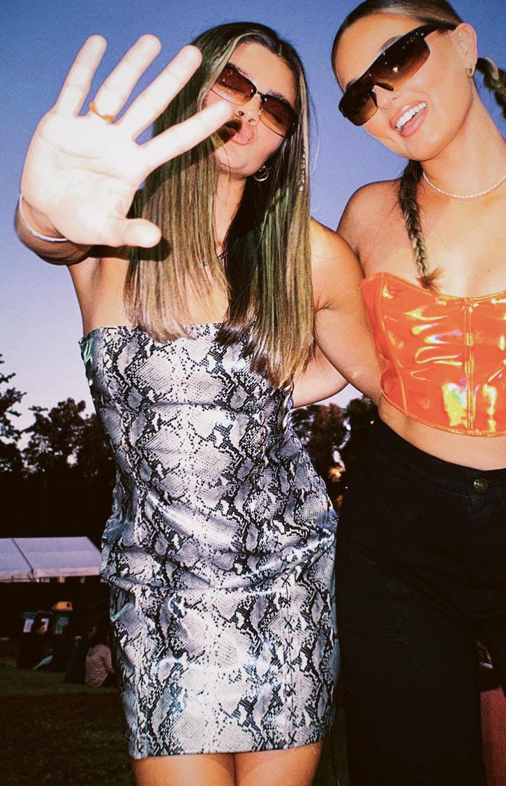 Nia Snake PU Mini Dress Product Image