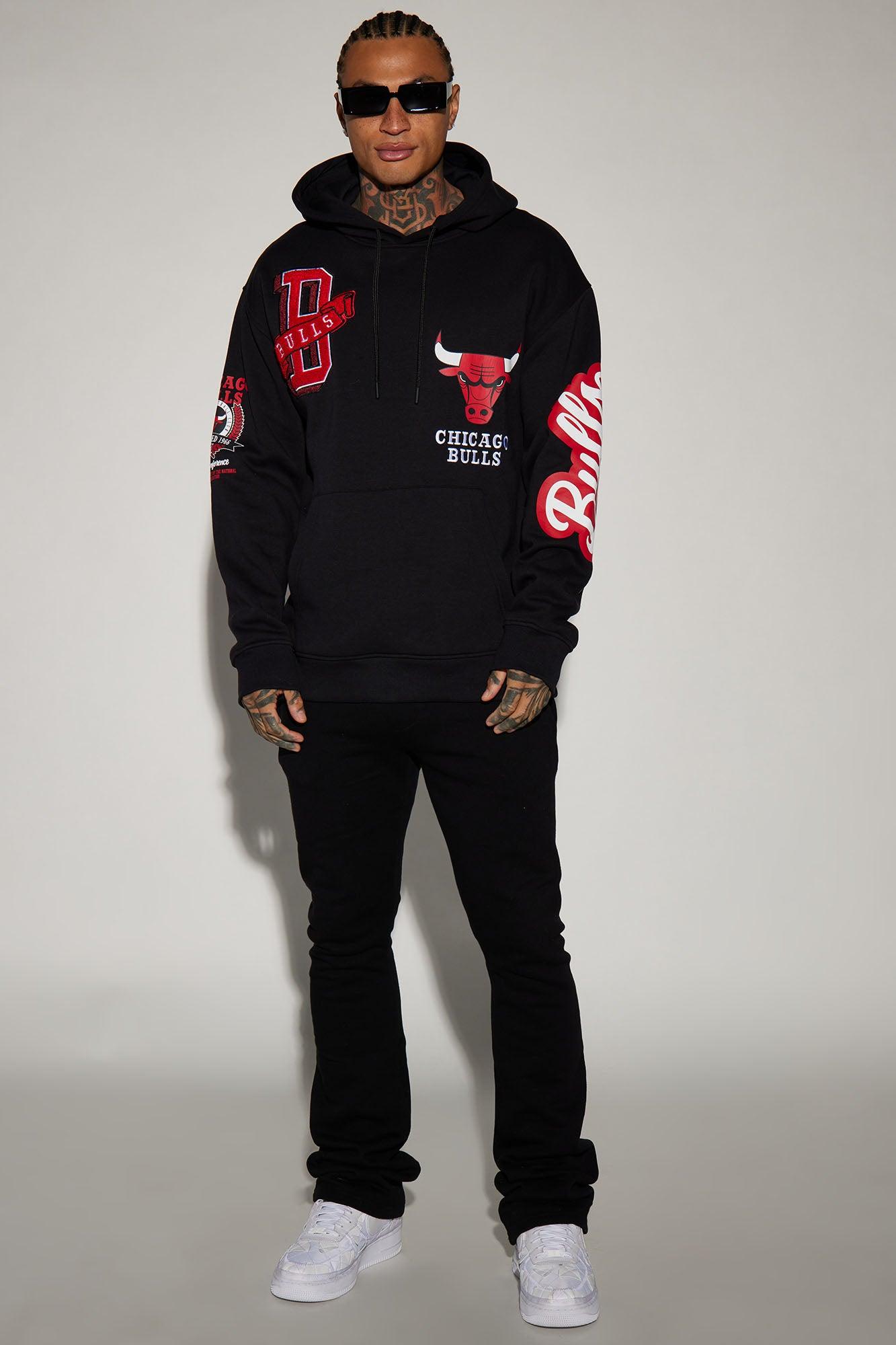 Bulls Campus Hoodie - Black Male Product Image
