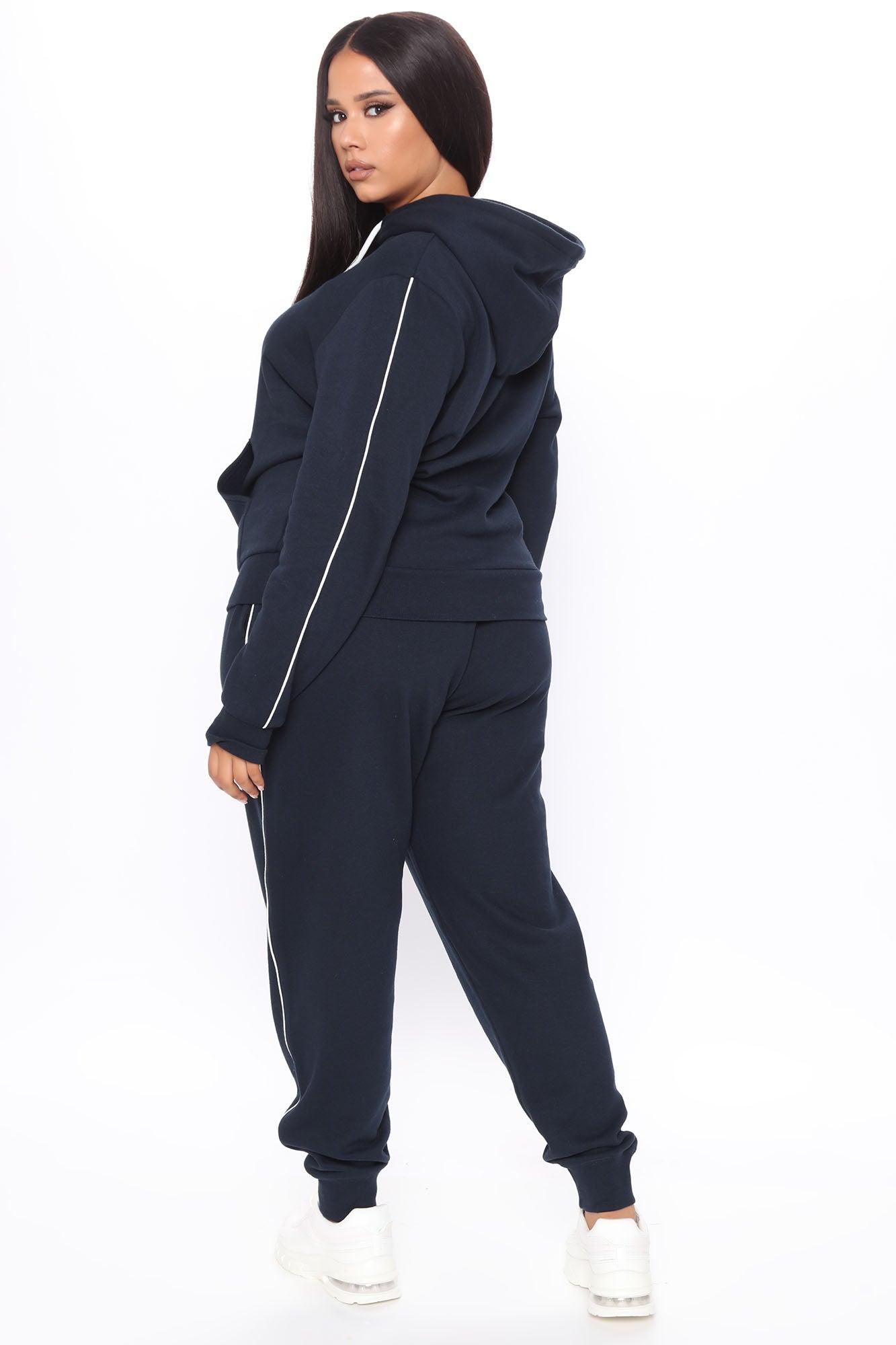 Tennis And Chill Fleece Jogger - Navy Product Image