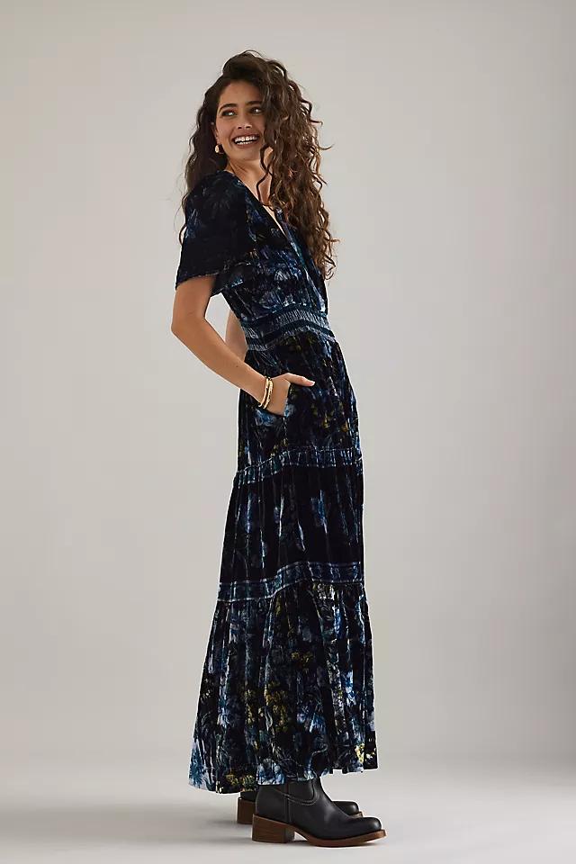 The Somerset Velvet Maxi Dress Product Image