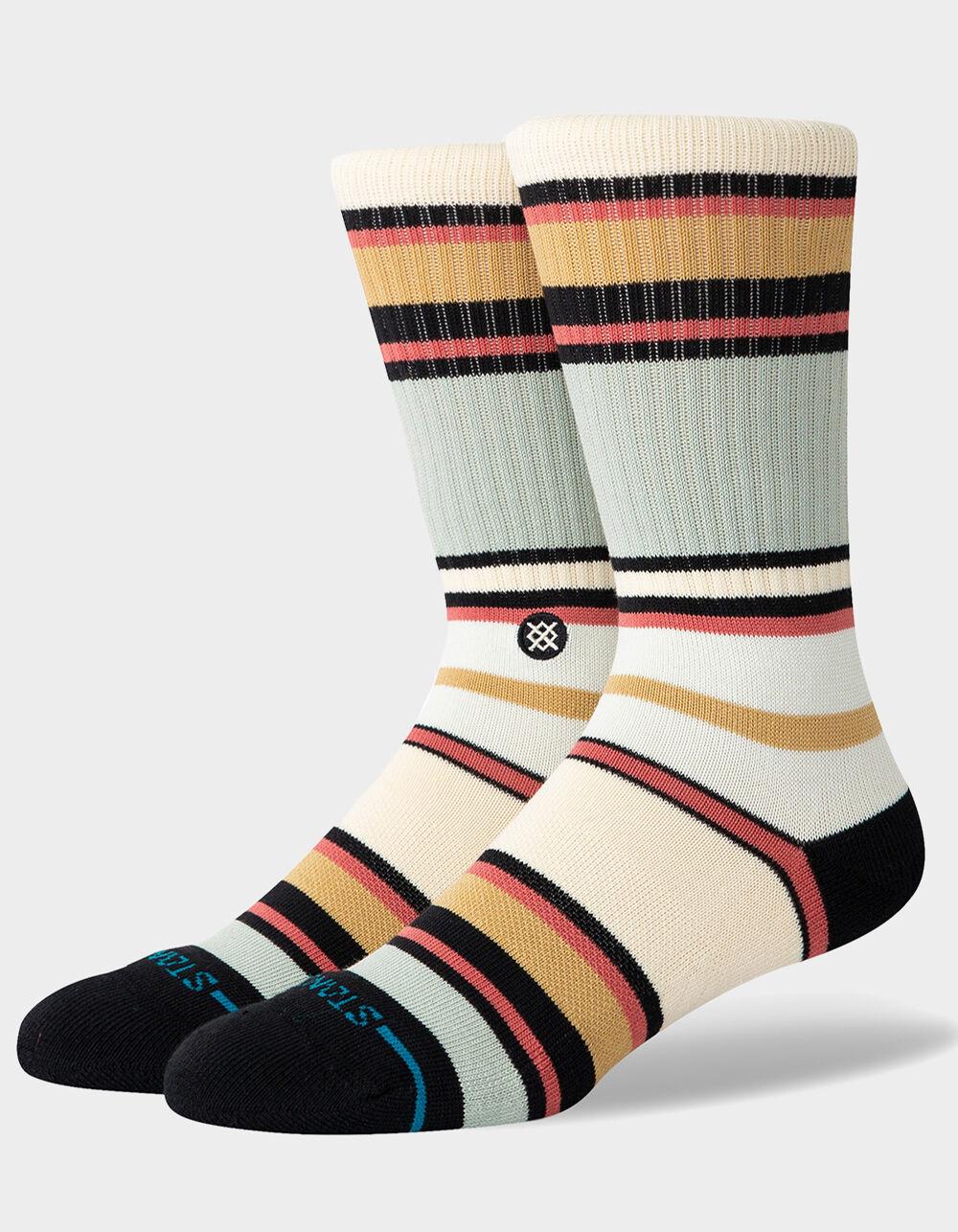 STANCE Mike B Mens Crew Socks - BROWN COMBO Product Image