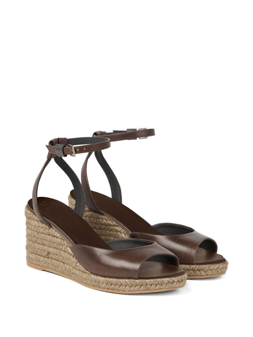 55mm Monili-detail espadrilles Product Image