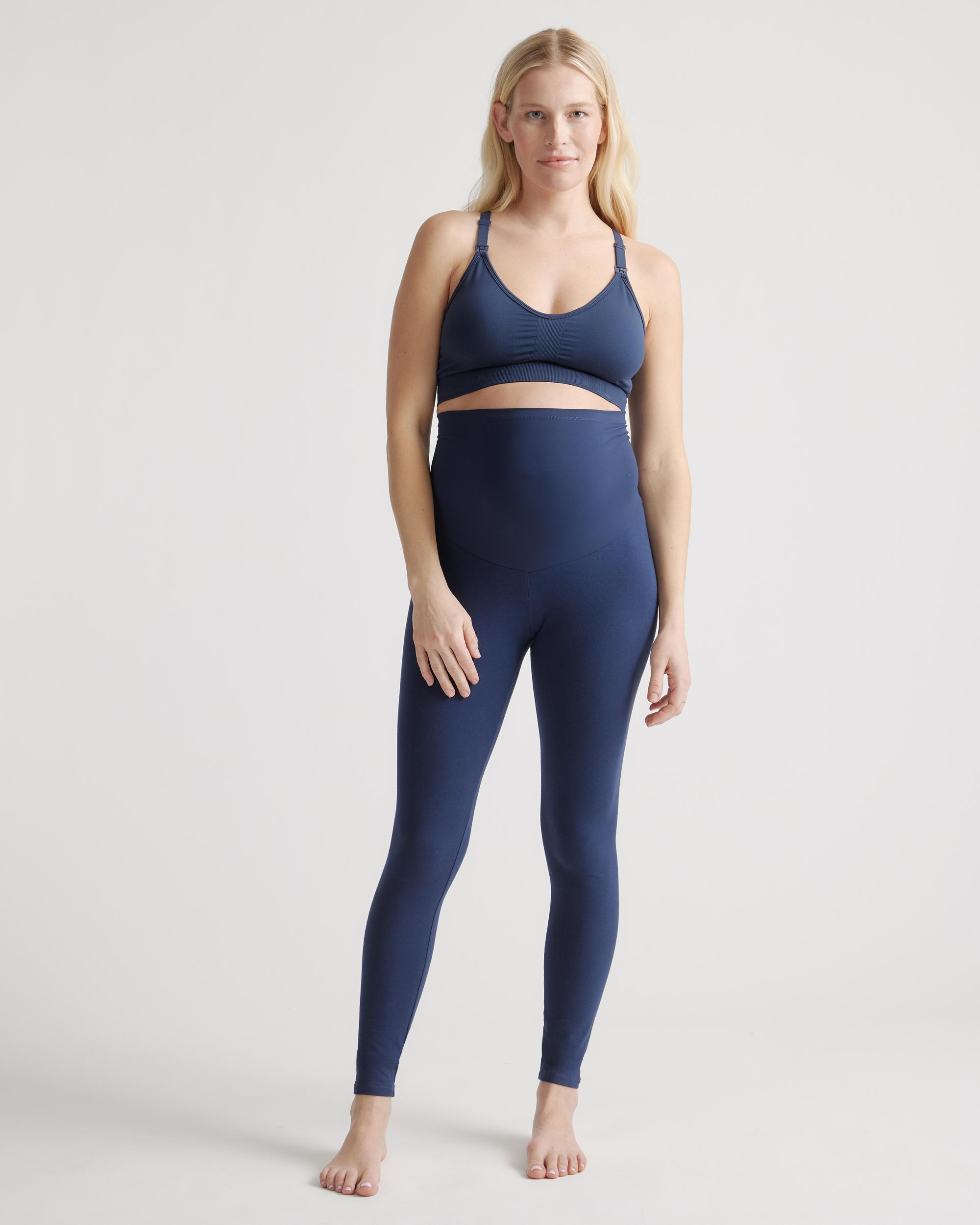 Quince | Women's Maternity & Postpartum Everyday Leggings Size XL, Organic Cotton Product Image