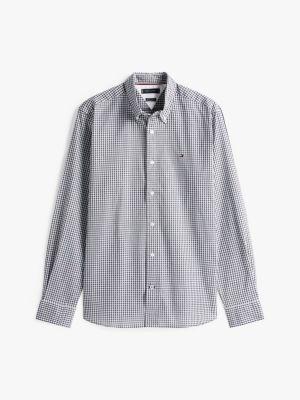 Regular Fit Gingham Print All-Day Shirt Product Image