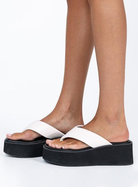 Crawley Sandals Cream Product Image