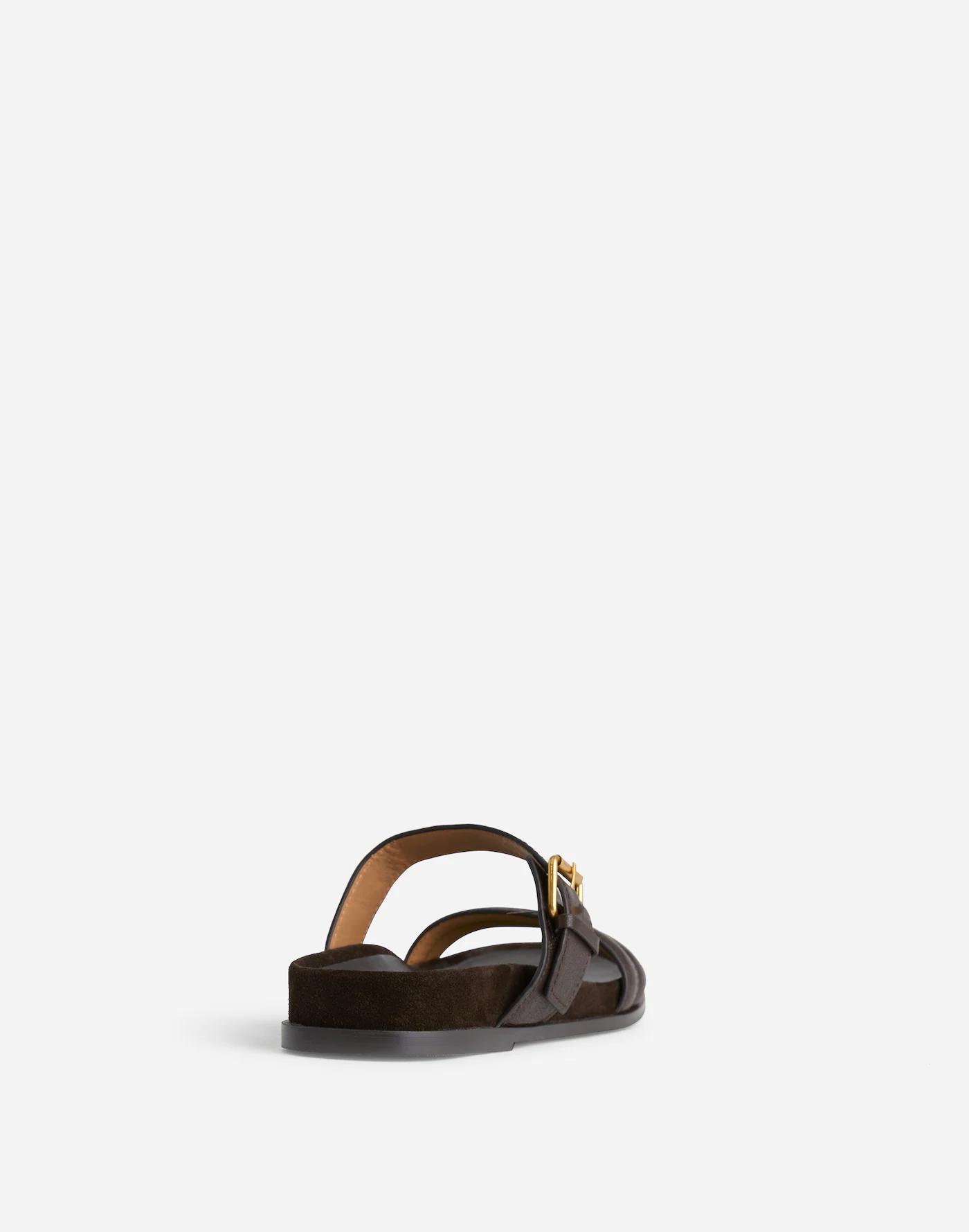 The Dara Double-Strap Slide Sandal Product Image