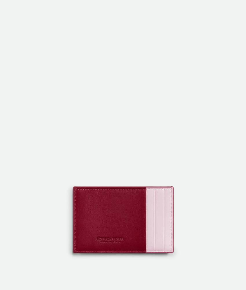 Women's Cassette Credit Card Case in Dark red / Bliss washed Product Image