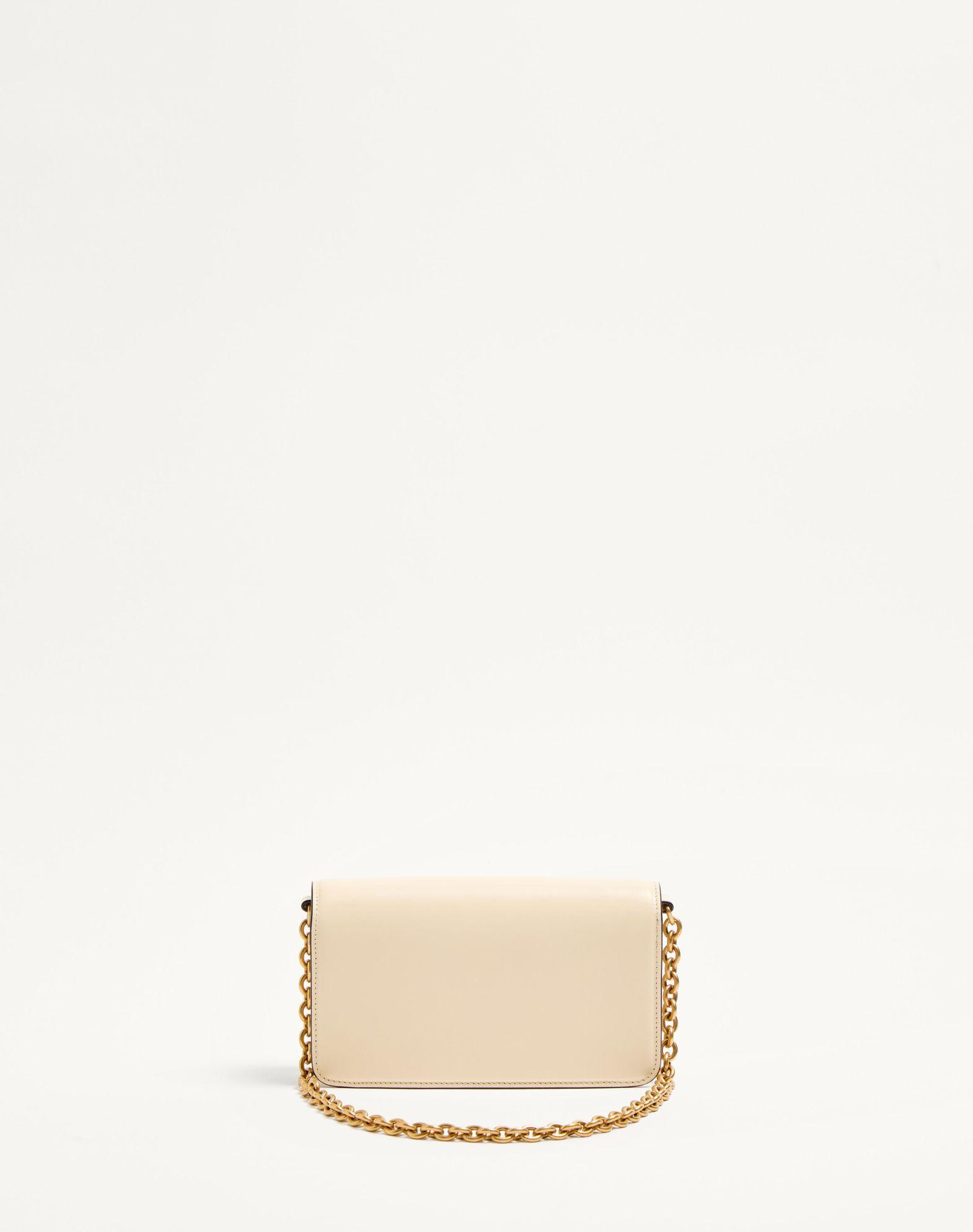 Valentino Garavani Vain Clutch Bag In Shiny Calfskin Product Image