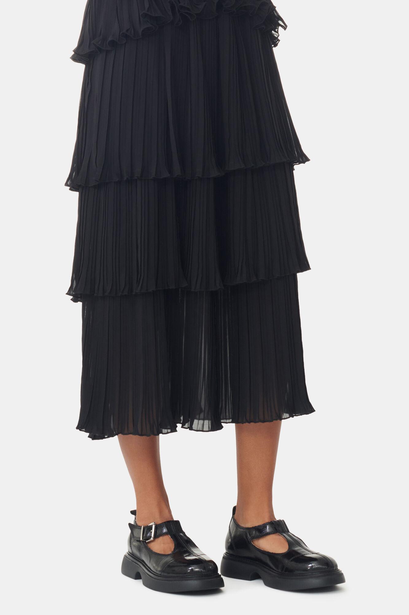 Black Everyday Buckle Mary Jane Shoes Product Image