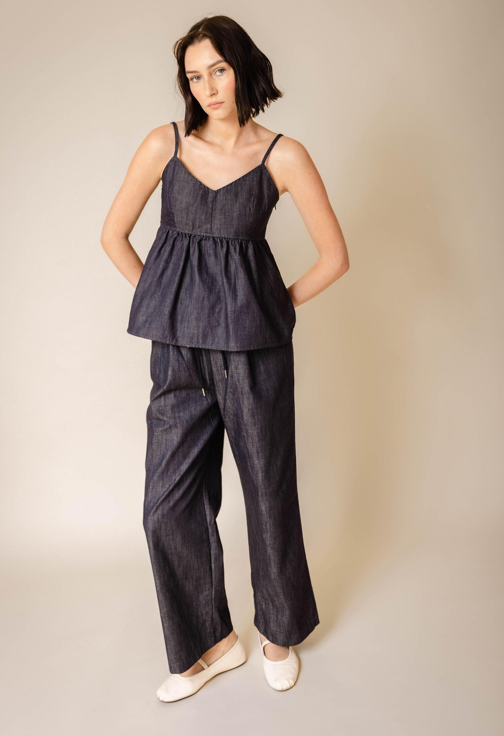 Dallas Denim Top Product Image