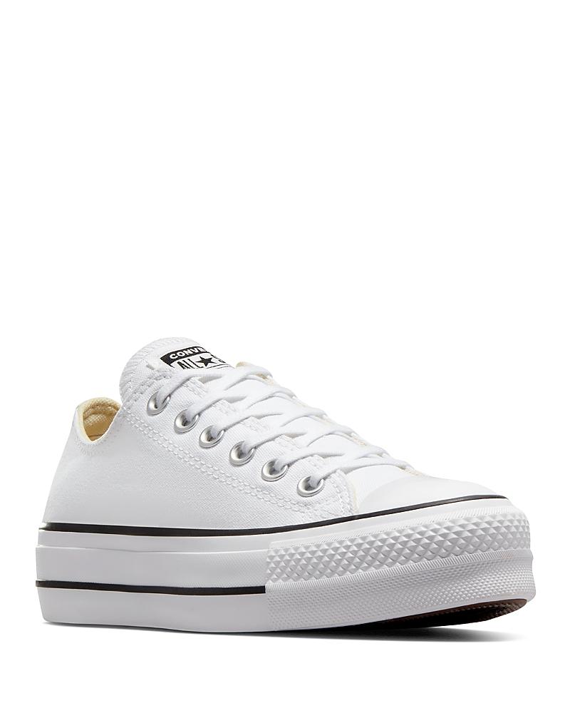 Converse Womens Converse All Star Platform Low Top - Womens Shoes Black/White Product Image