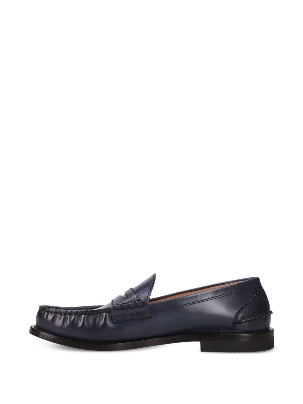 leather penny loafers Product Image