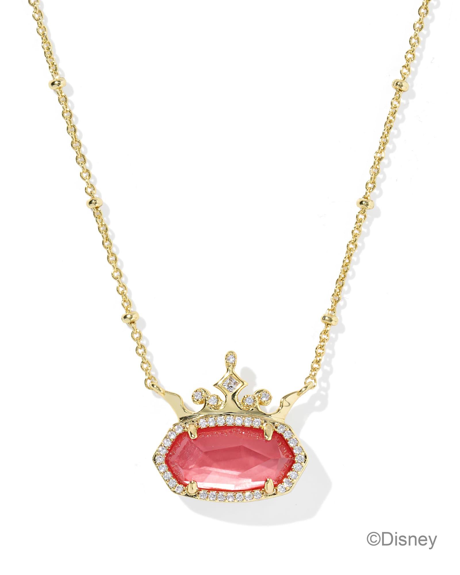 Disney | Kendra Scott Elisa Princess Gold Short Pendant Necklace Product Image
